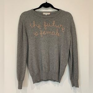 Lingua Franco “the future is female” crewneck